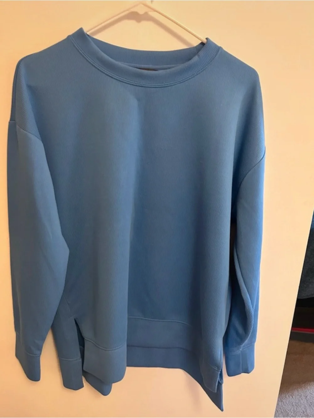 Danskin Crewneck Sweater in Sky Blue